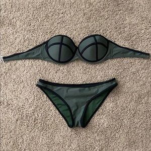 Olive Green Bikini
